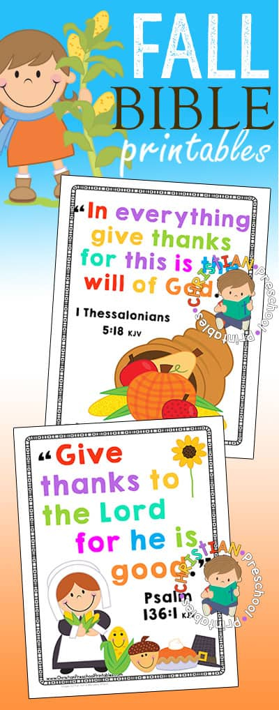 Thanksgiving Bible Printables Crafts Christian Preschool Printables