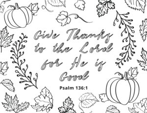 Thanksgiving Coloring Pages For Kids And Adults Christianbook Blog