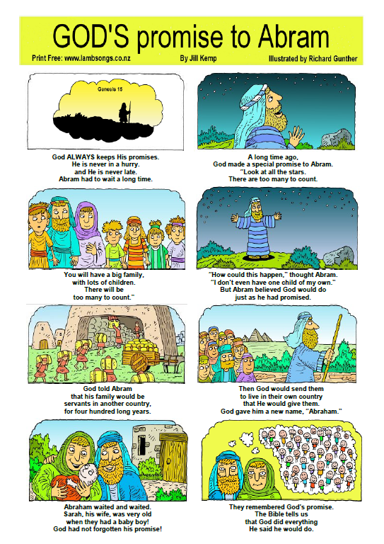The Catholic Toolbox FREE One Page Printable Bible Stories