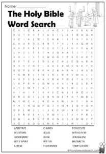 The Holy Bible Word Search