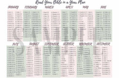 Tips To Be Successful When You Read The Bible In A Year FREE Print