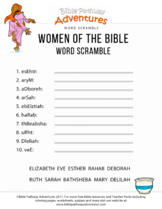 Top Bible Word Scramble DG95 Advancedmassagebysara