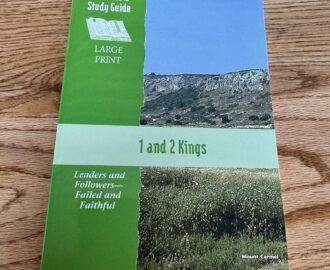 1 AND 2 KINGS ADULT BIBLE STUDY GUIDE LARGE PRINT By Bob Campbell Perry VG 9781934731048 EBay