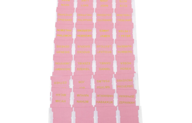 1 Set Of Bible Index Tabs Leather Bible Tabs Blank Bible Study Tabs Bible Books Tabs For Men Walmart