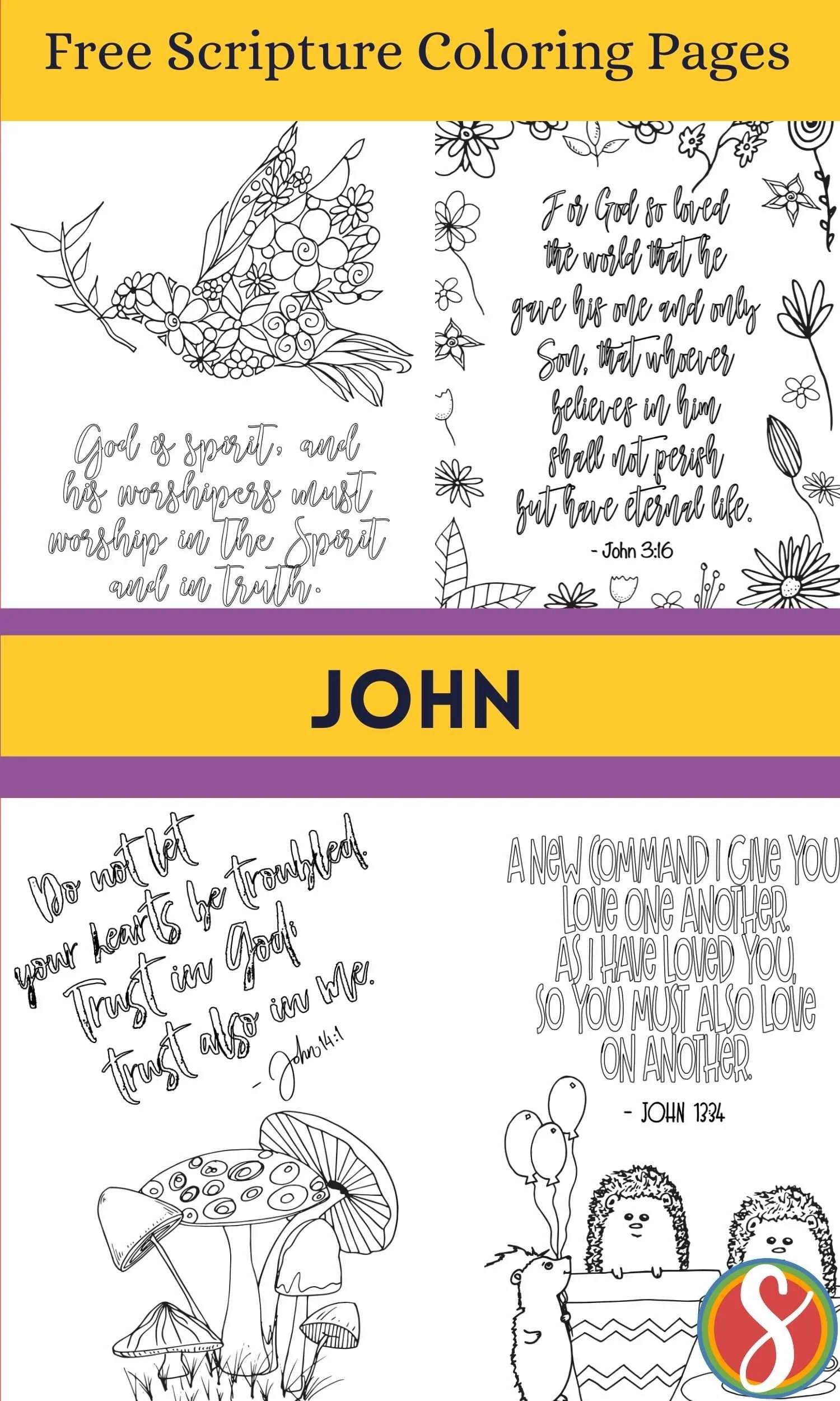 10 Free John Coloring Pages Stevie Doodles