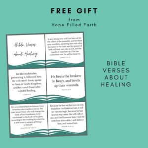 10 Short Bible Verses For Healing And Strength Hope Filled Faith