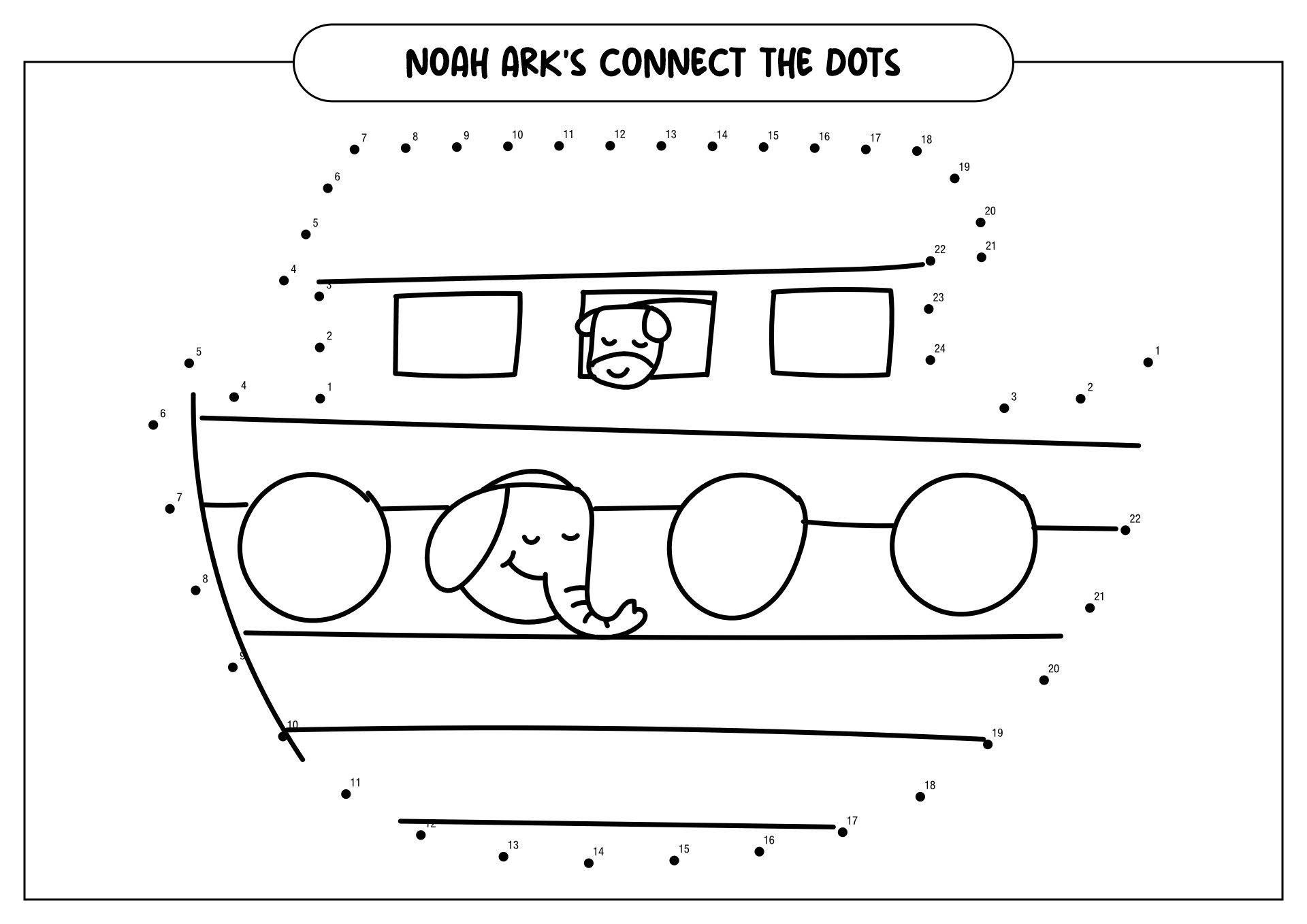 12 Christian Connect The Dots Worksheets Free PDF At Worksheeto