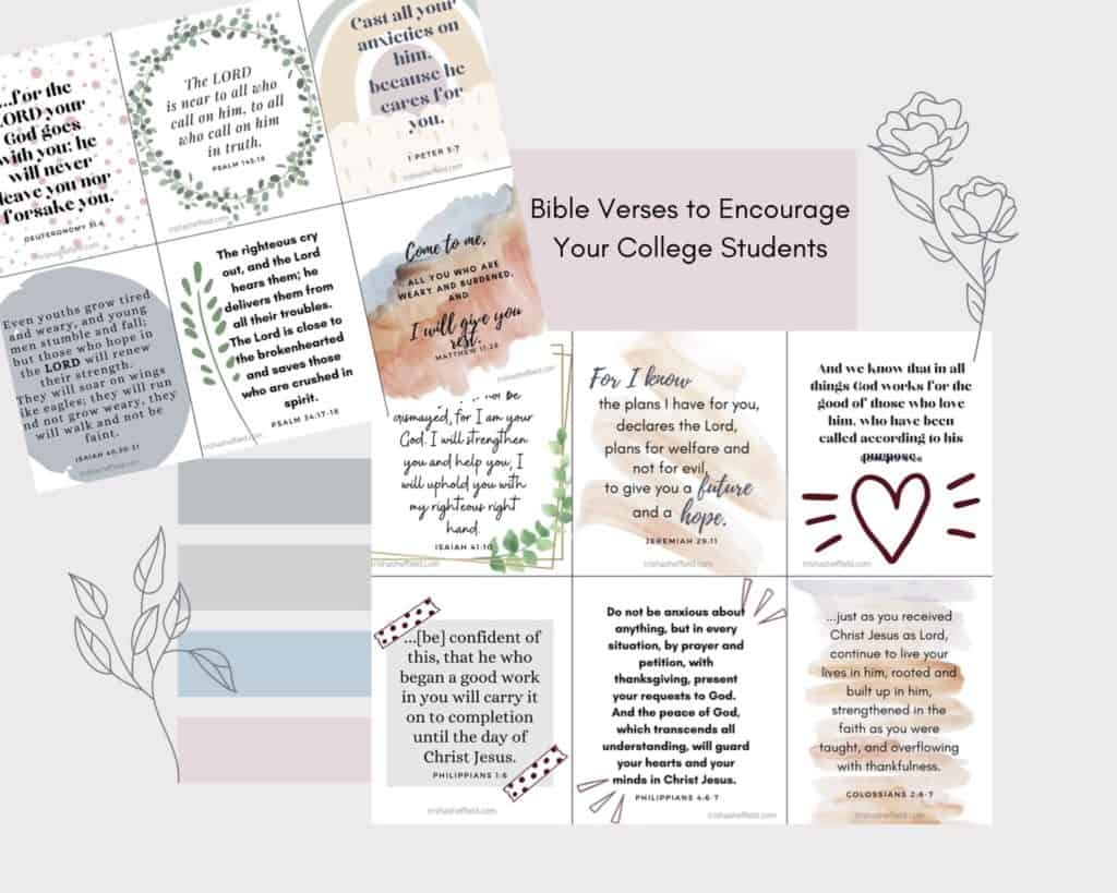 12 Encouraging Bible Verses For College Students