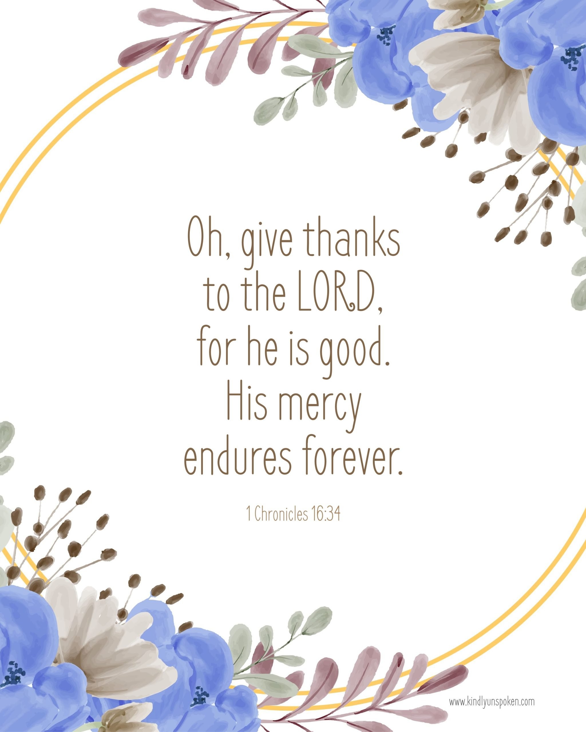 Bible Verse of the Day Printable