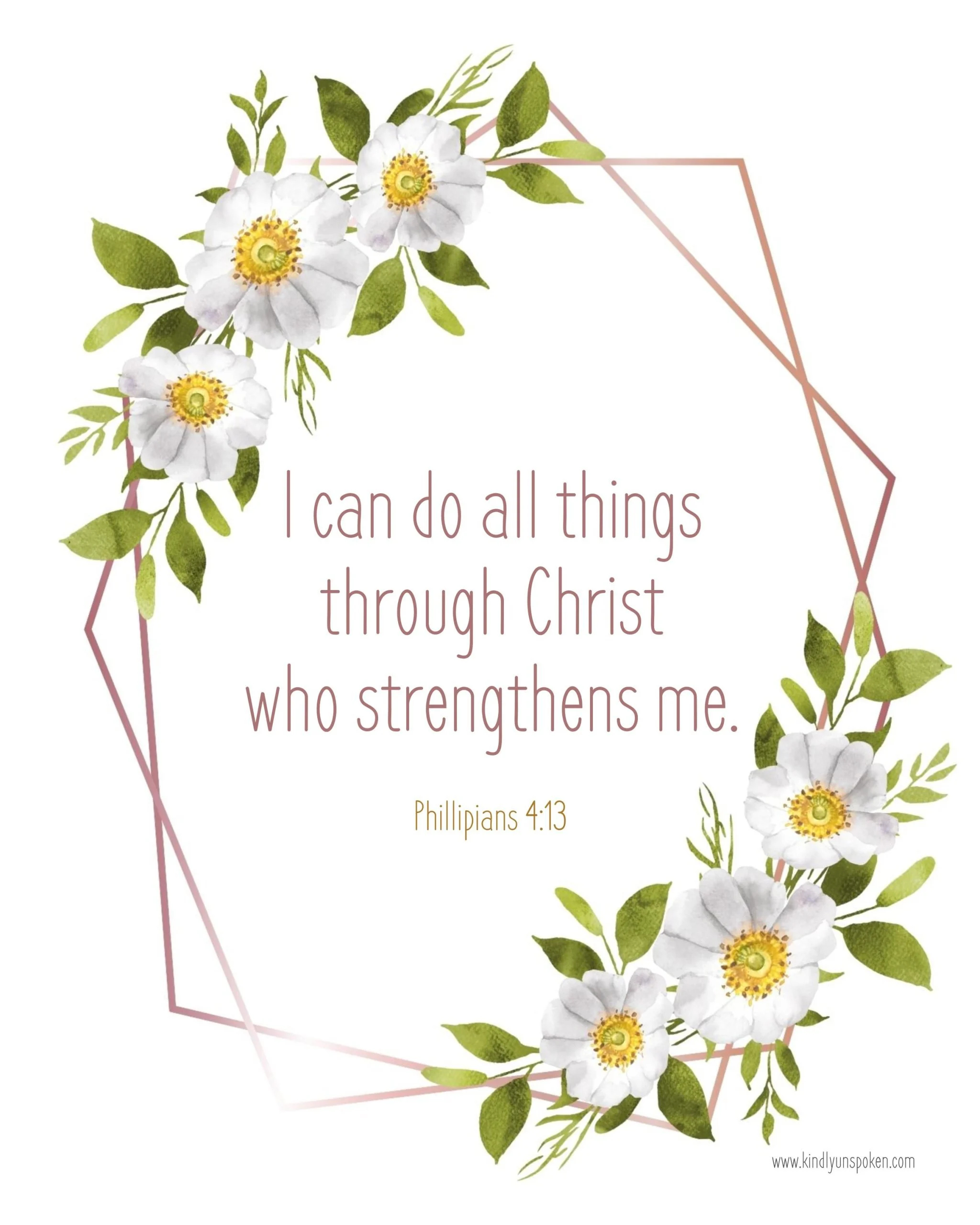 12 Encouraging Free Printable Bible Verses Kindly Unspoken