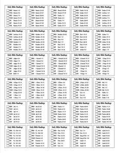 12 Month Bible In A Year Reading Plan Printable Www lx iriss uk