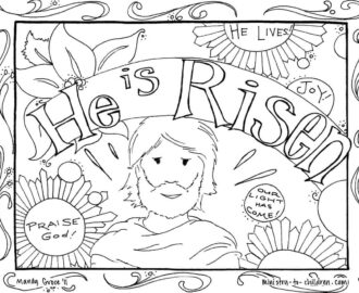 15 Easter Coloring Pages Religious Free Printables For Kids