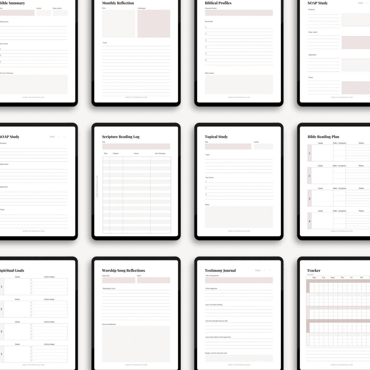 15 Essential Bible Study Printables Kayla Trapp