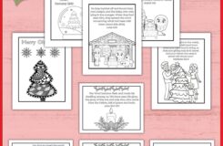 15 Free Christian Christmas Coloring Pages With Bible Verses Healing Home
