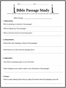 15 Printable Teen Bible Study Worksheets Free PDF At Worksheeto