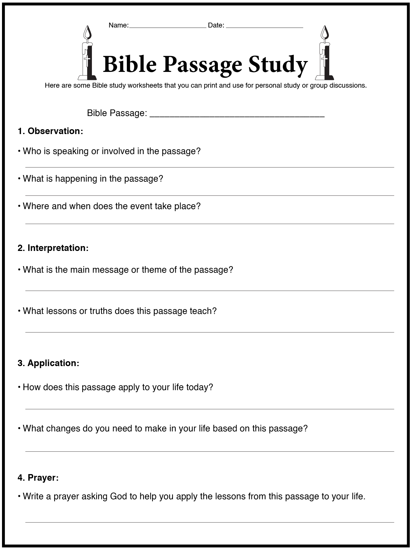 15 Printable Teen Bible Study Worksheets Free PDF At Worksheeto