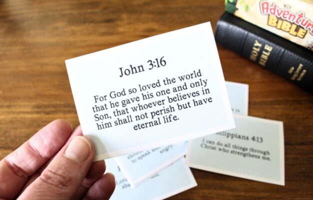 16 Bible Verses To Memorize Free Printable Cards