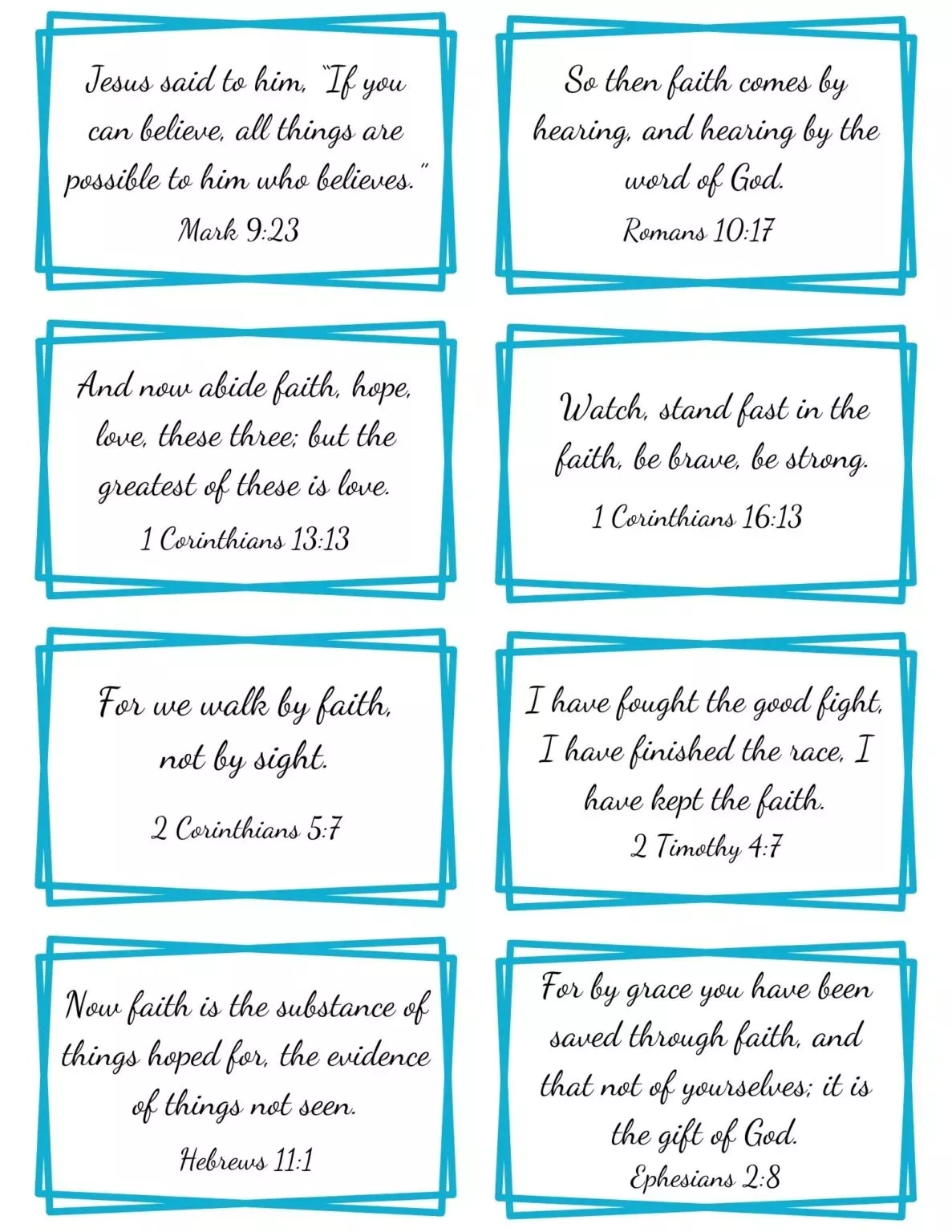 18 Completely Free Printable Bible Verses Worksheets Library
