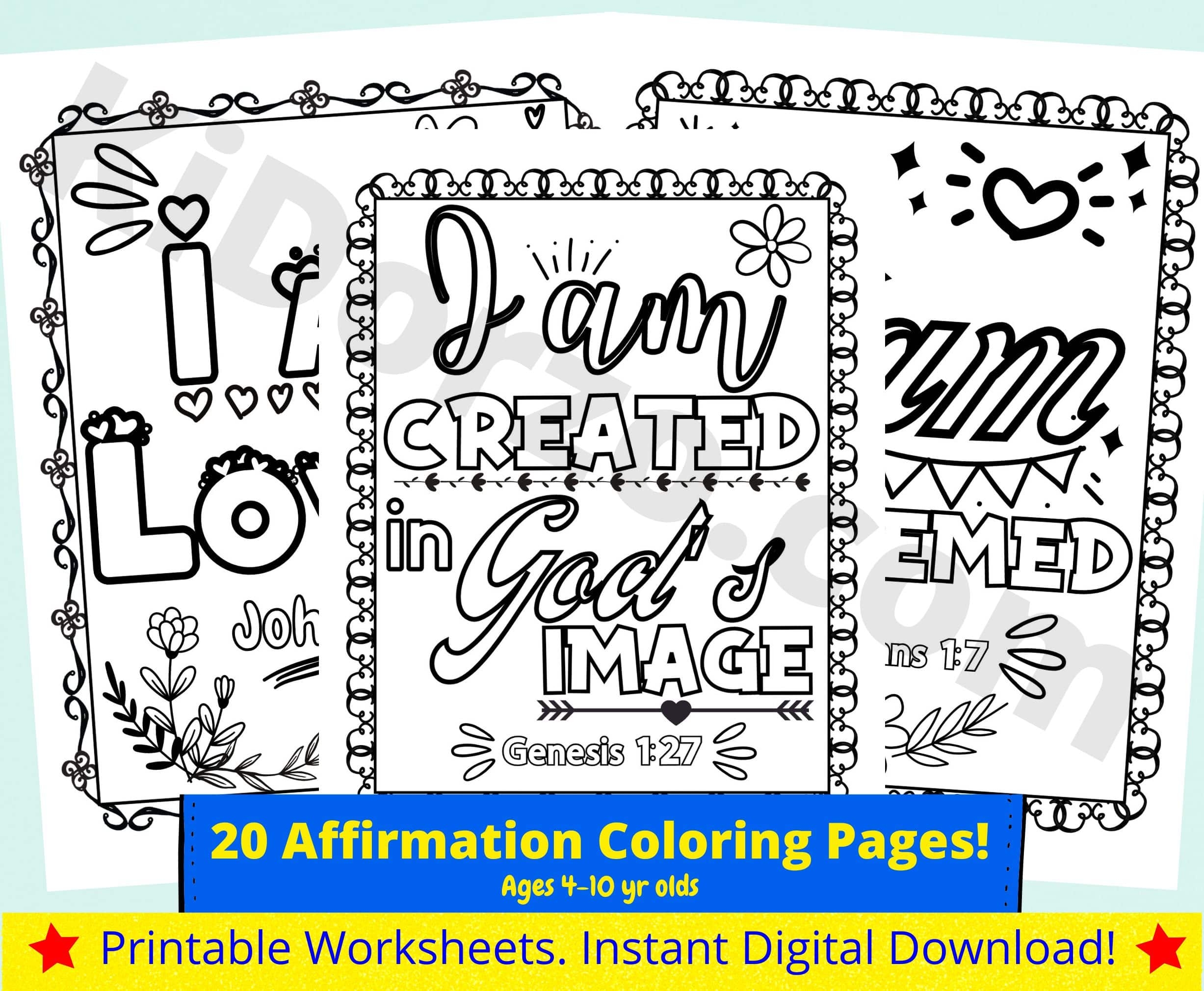 Free Printable Coloring Bible Verses