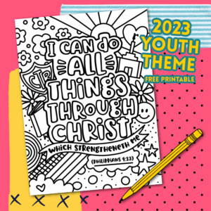 2023 Youth Theme A Girl And A Glue Gun