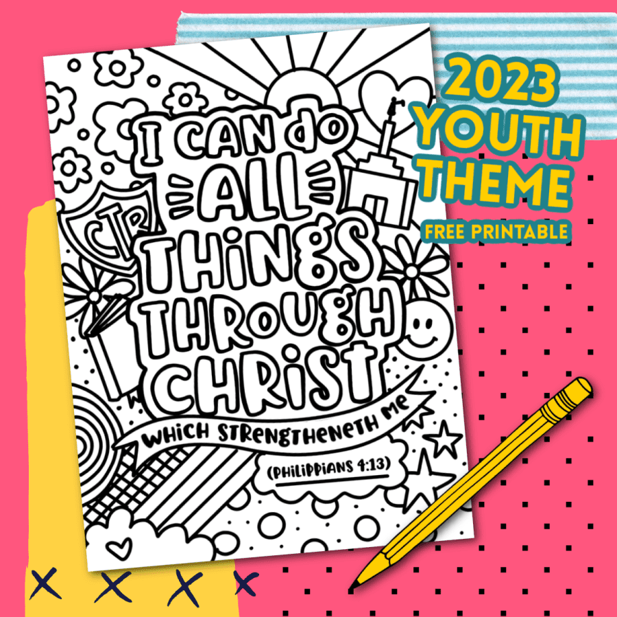 Bible Bookmarks Coloring Printable