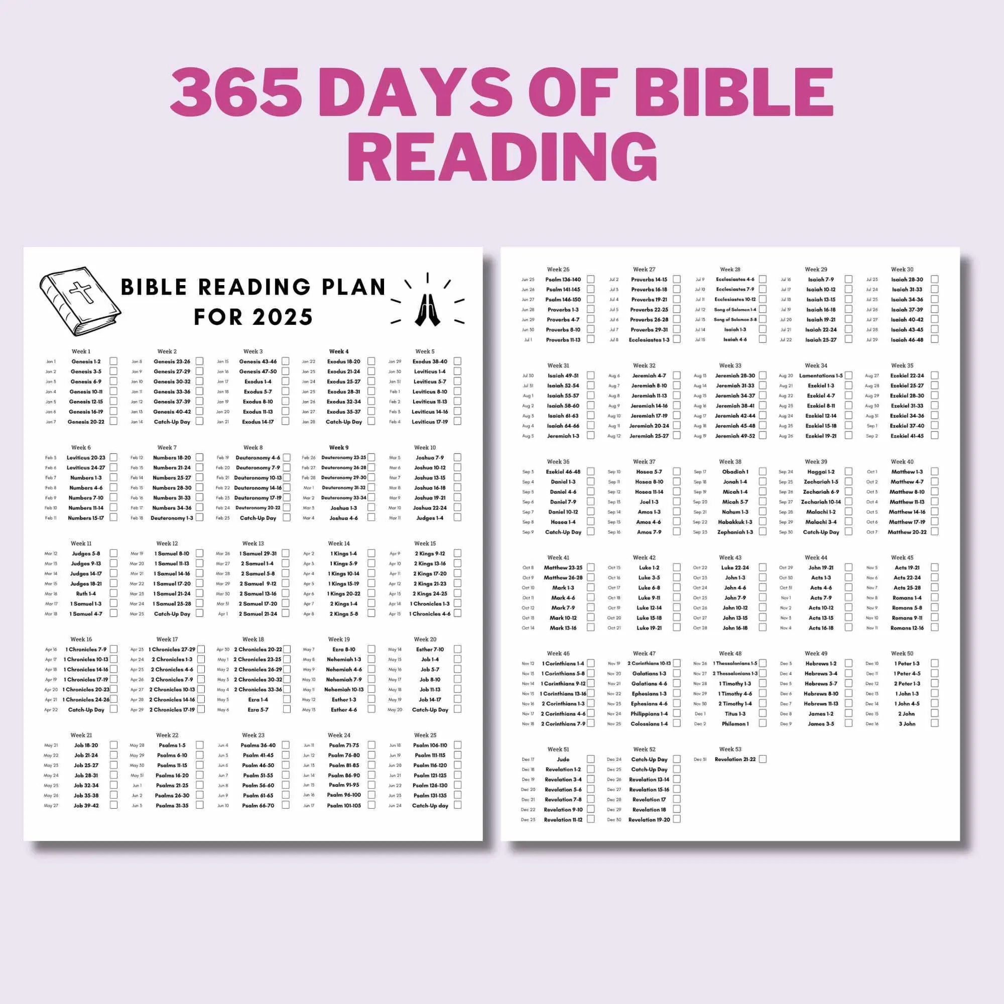 2025 bible reading plan christian gospel reading log digital download etsy