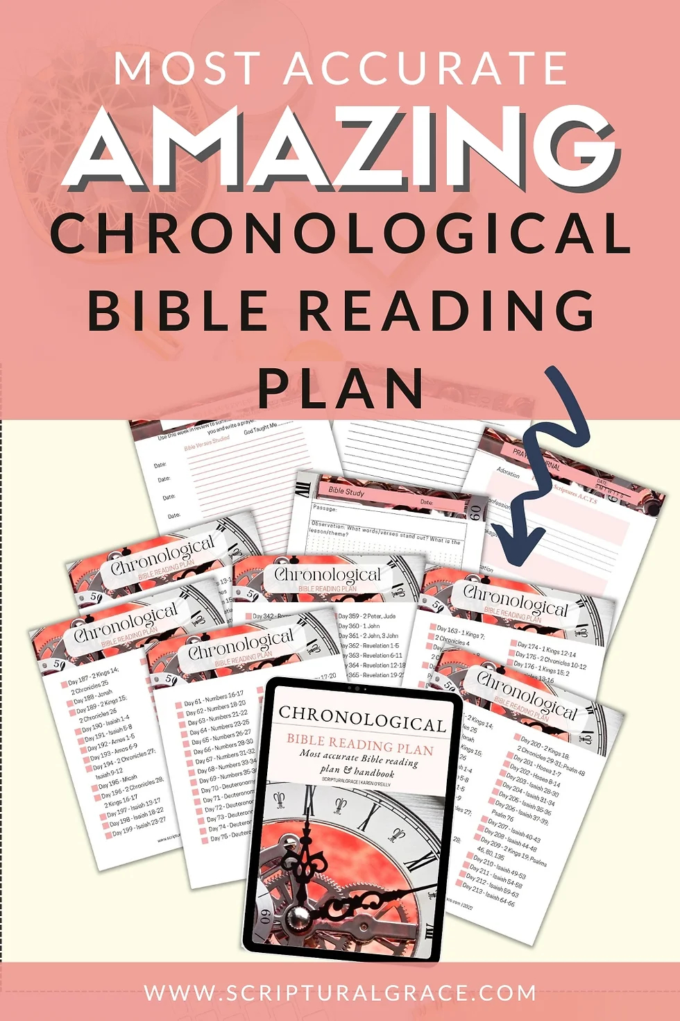No Cost Printable Chronological Bible Plan