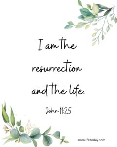 21 Simple Easter Bible Verses For Kids Free Printable