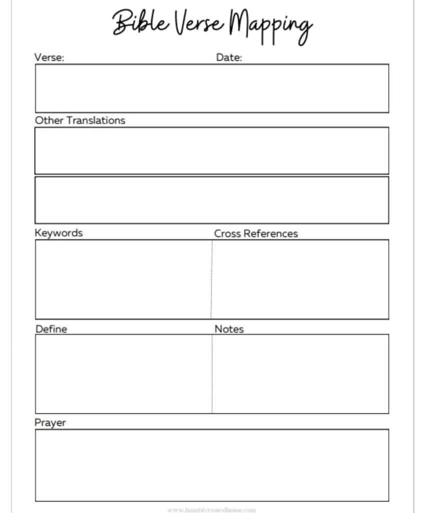 Bible Lessons for Adults Free Printable PDF
