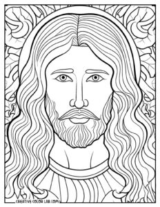 24 jesus coloring pages free pdf printables