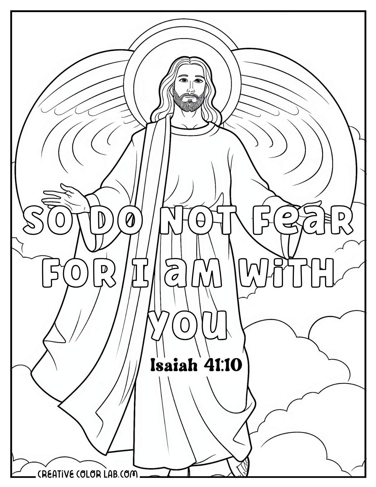 Free Printable Coloring Bible Story