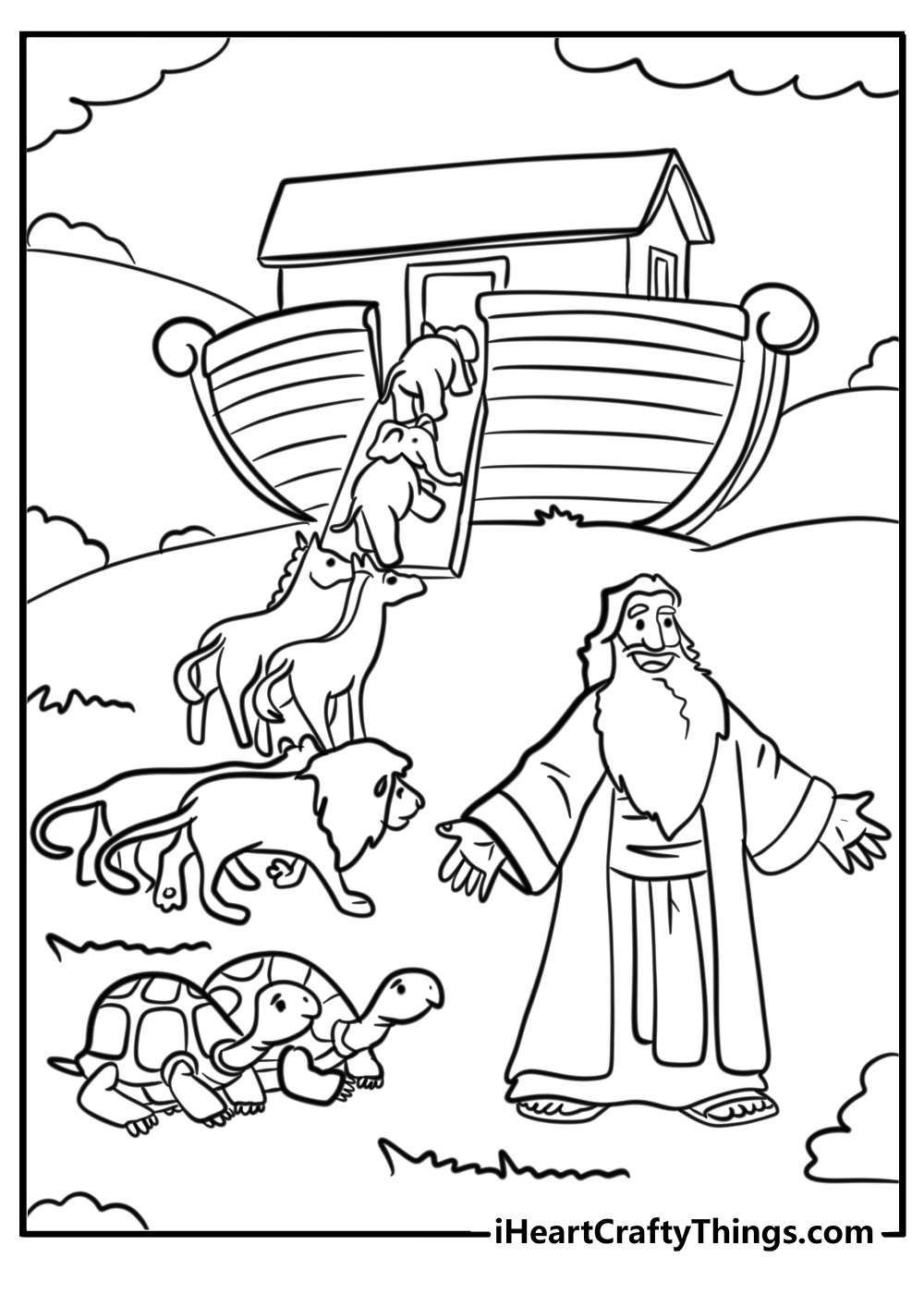 25 Noah s Ark Coloring Pages 100 Free To Print 