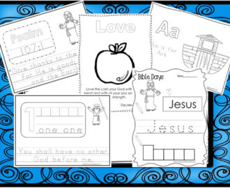 250 Bible Learning Worksheets Download Preschool kindergarten Bible Study Worksheets In PDF Files Etsy
