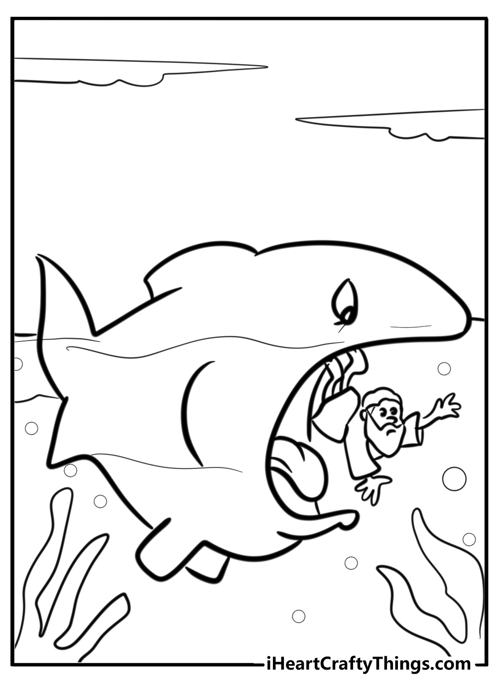 Bible Story Coloring Pages for Kids Printable