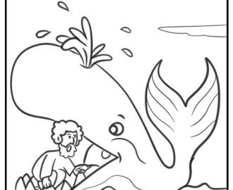 29 Jonah And The Whale Coloring Pages 100 Free To Print