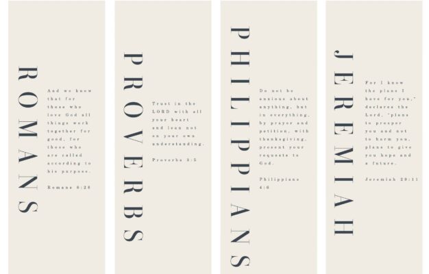 3 MODERN Bible Verse Bookmarks Free Printable