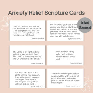 30 Anxiety Relief Printable Scripture Cards Minimalist Bible Verse Cards Encouragement Cards Mental Health Comfort Cards Self Care PDF Etsy