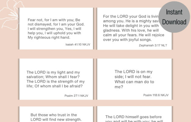 30 Anxiety Relief Printable Scripture Cards Minimalist Bible Verse Cards Encouragement Cards Mental Health Comfort Cards Self Care PDF Etsy