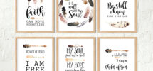 30 Bible Verse Prints Printable Wall Art Scripture Set Bible Verse Poster Set Christian Prints Set 8x10 Digital Posters Christian Art Etsy