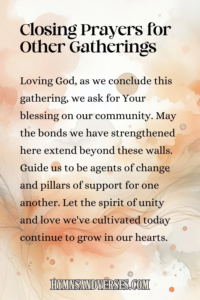 30 Closing Prayer For Bible Study Options Hymns And Verses