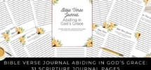 30 Free Bible Study Printables and More