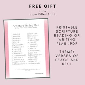 30 Free Bible Study Printables and More