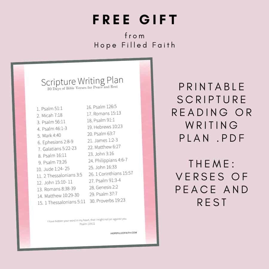 30 Free Bible Study Printables and More 