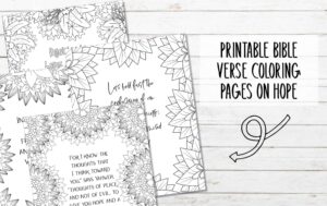 30 Printable Bible Verse Coloring Pages On Hope My Printable Faith