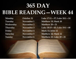 365 DAY BIBLE READING CHALLENGE THE LOVE CORNER