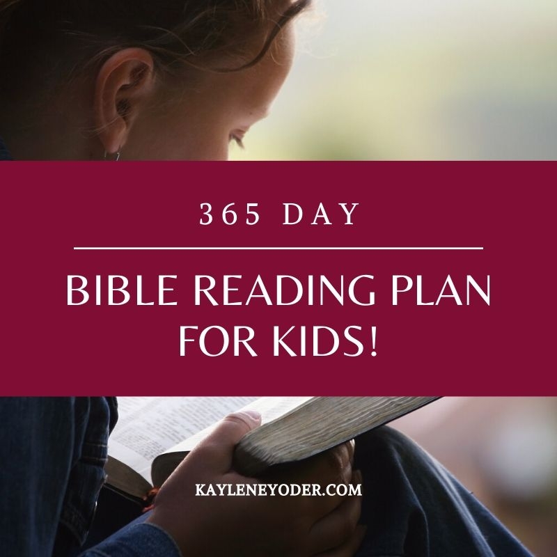 Printable Bible Plan for a Paragraph a Day
