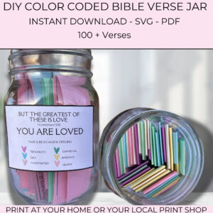 365 Jar Bible Etsy Canada