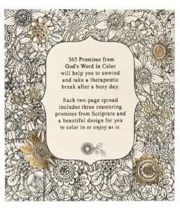 365 Promises From God s Word In Color Scripture Coloring Pages