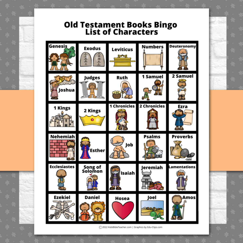Printable Youth Bible Games