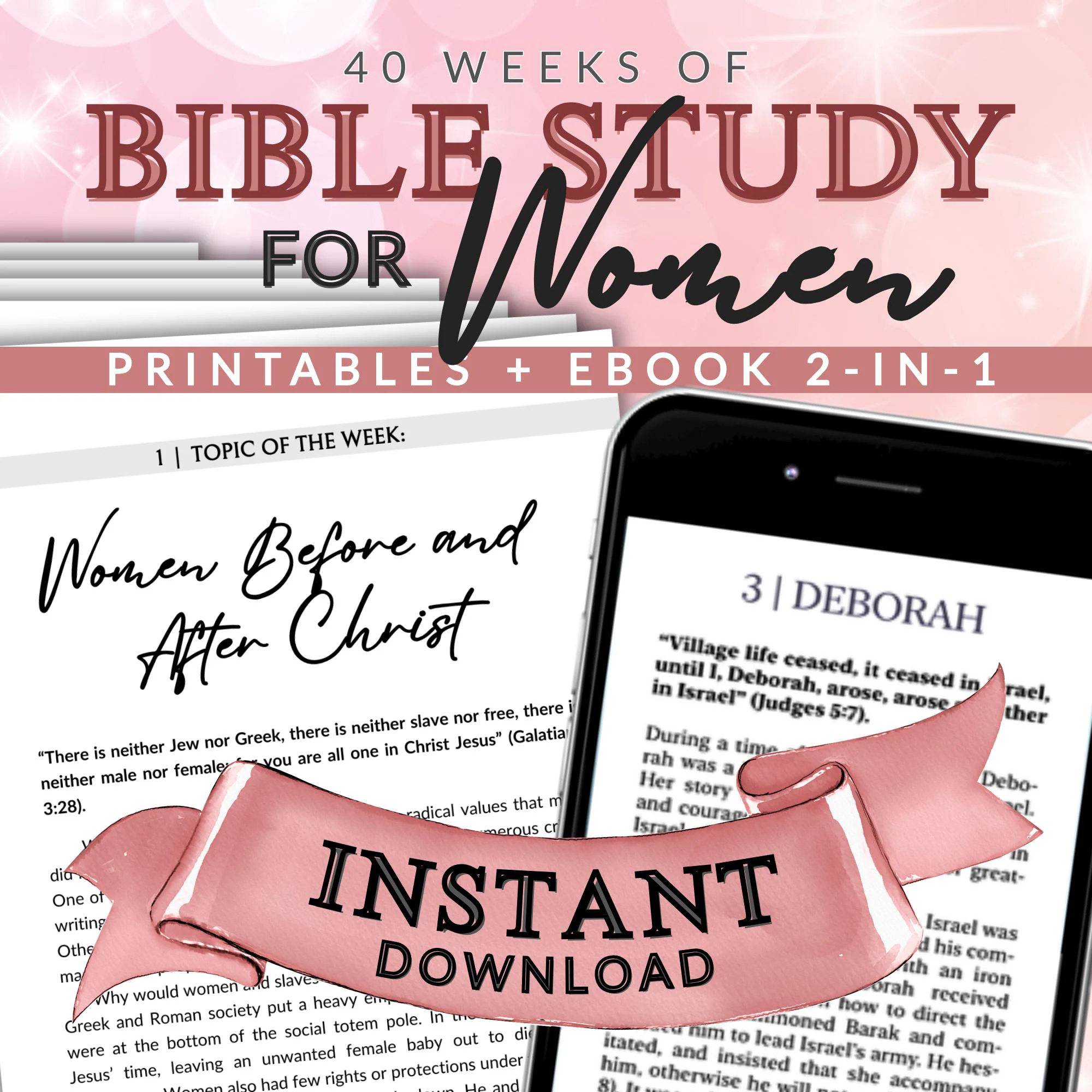 Free Printable Bible Study for Ladies
